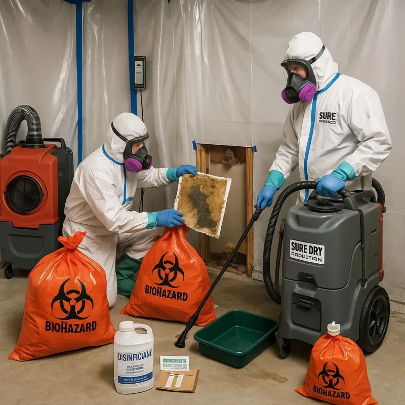 Contaminated Water Handling Protocols process in Tucson Estates, AZ